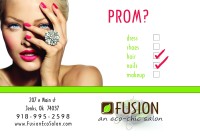 Prom business card