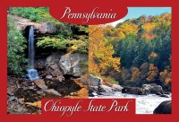 Ohiopyle state park postcard